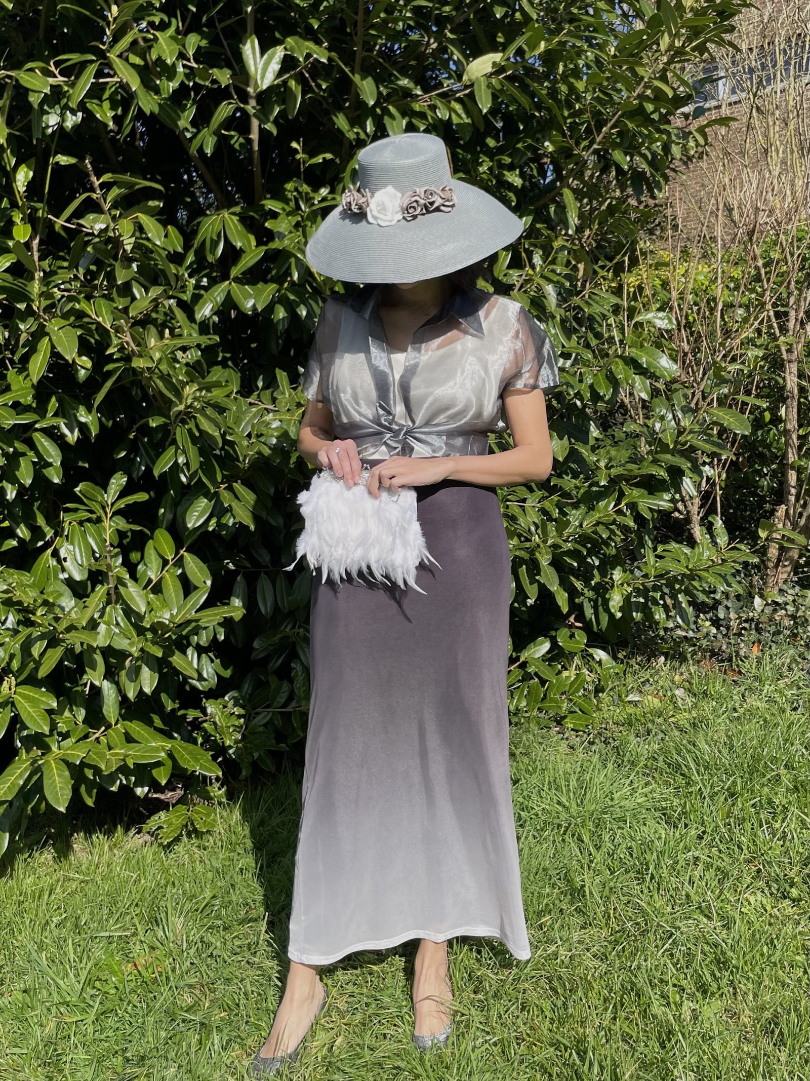 Conjunto de plumas blanco