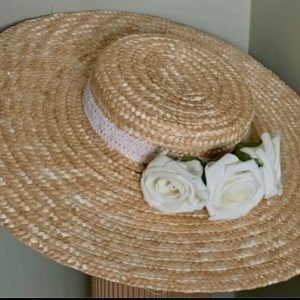 Pamela - canotier novia