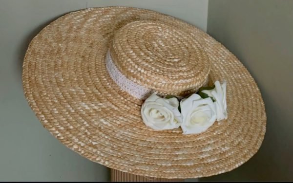 Pamela - canotier novia