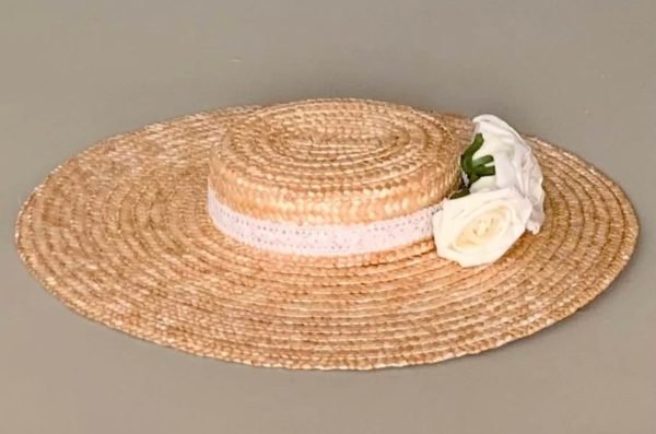 Pamela - canotier novia - Imagen 2