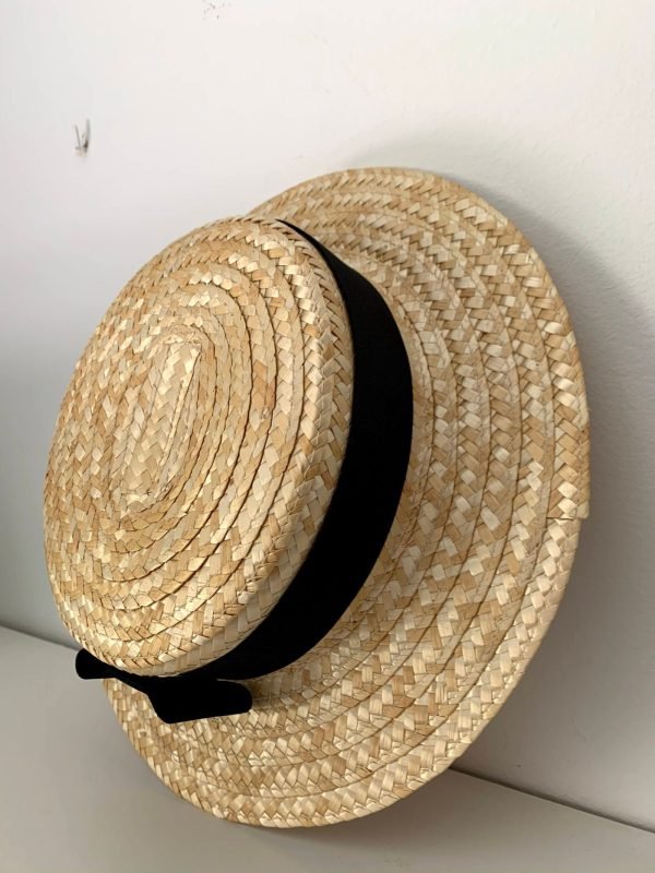 Canotier clásico Georgette ceremonia - Imagen 6