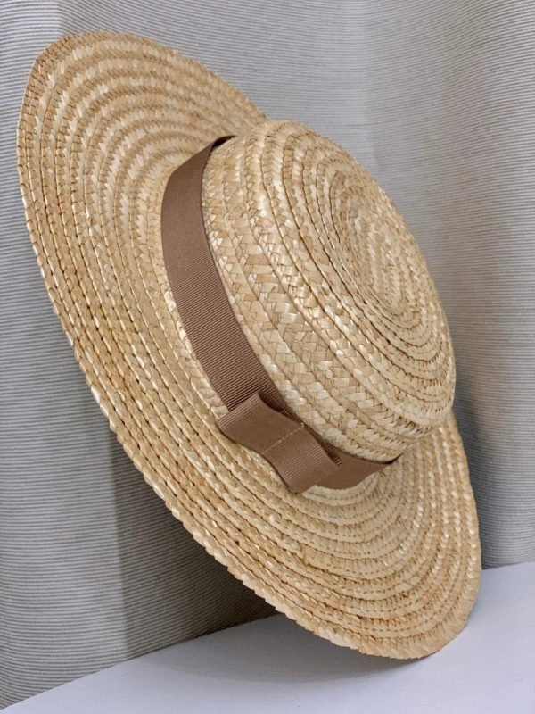 Canotier clásico Georgette ceremonia - Imagen 2