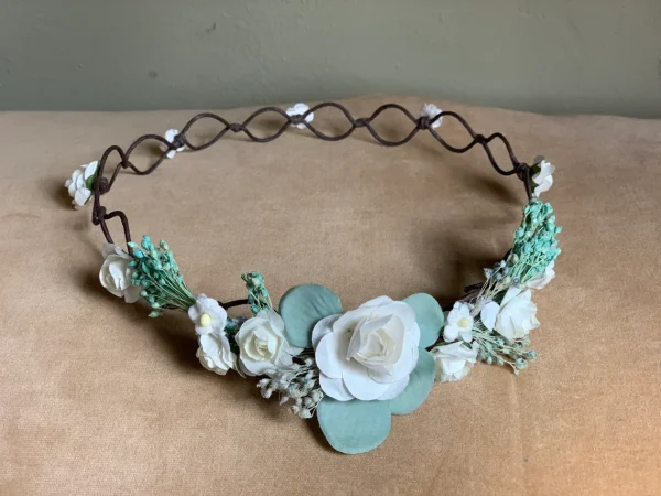 Conjunto de flores verde agua Báltico - Imagen 2