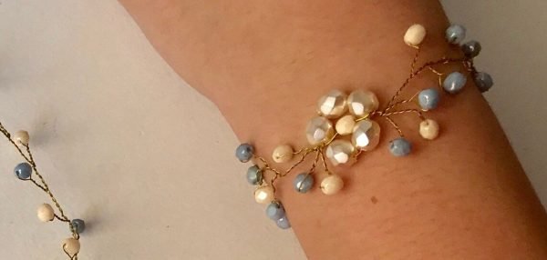 Corona joya "Mediterraneo" y pulsera a juego - Imagen 4