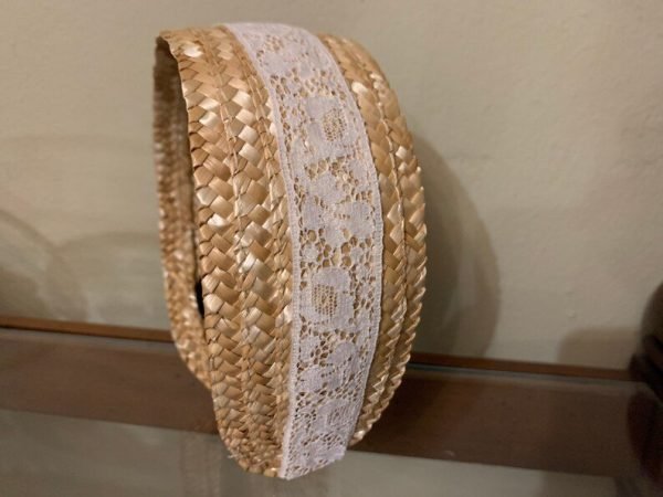 Diadema “Campiña” arras / boda/ Comunión - Imagen 2