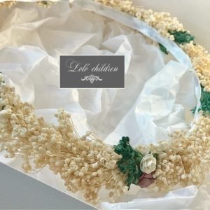 Corona de flores Libby boho chic