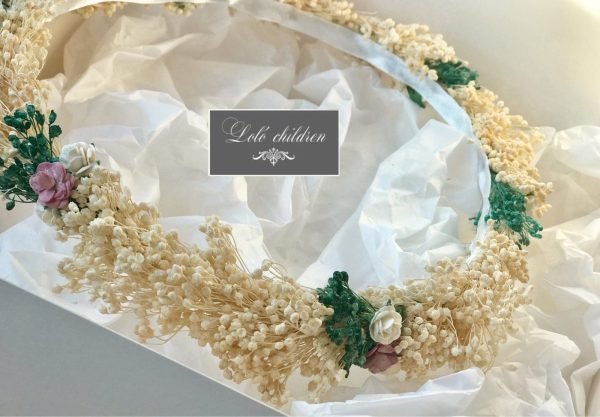 Corona de flores Libby boho chic