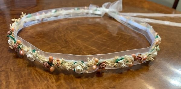 Cinturón de flores para novia - Imagen 3
