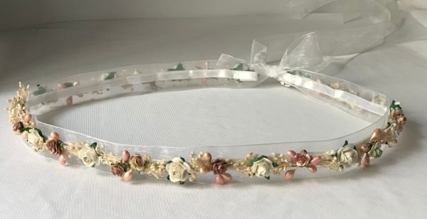 Cinturón de flores para novia - Imagen 2