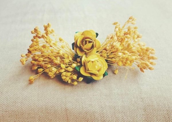 Tocado de flores "Sunny" - Imagen 2