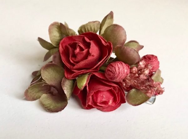 Tocado de flores "Poitiers" - Imagen 2
