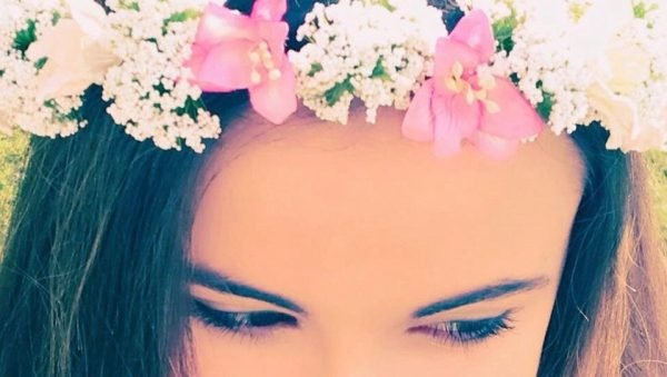 corona de flores "Magic garden" - Imagen 2