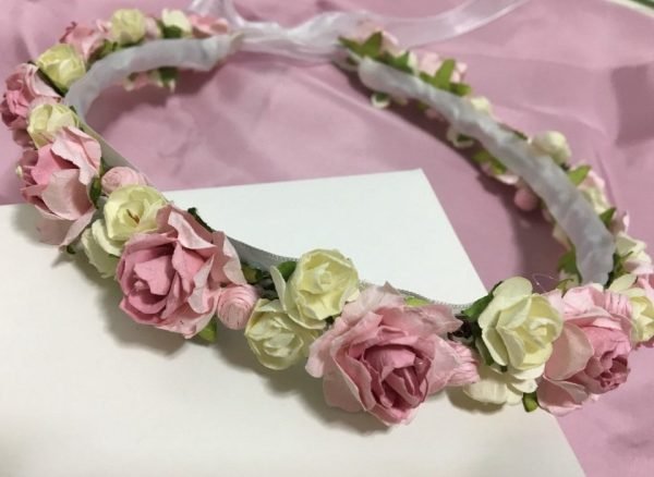 Diadema de flores "Milfield"