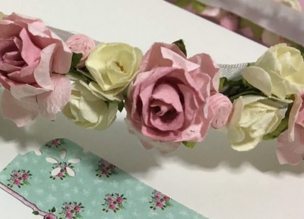 Diadema de flores "Milfield" - Imagen 2