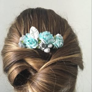 Tocado - Peineta de flores