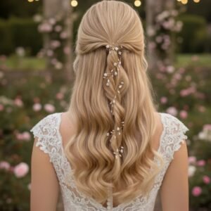 rama de enredadera joya para recogidos novia